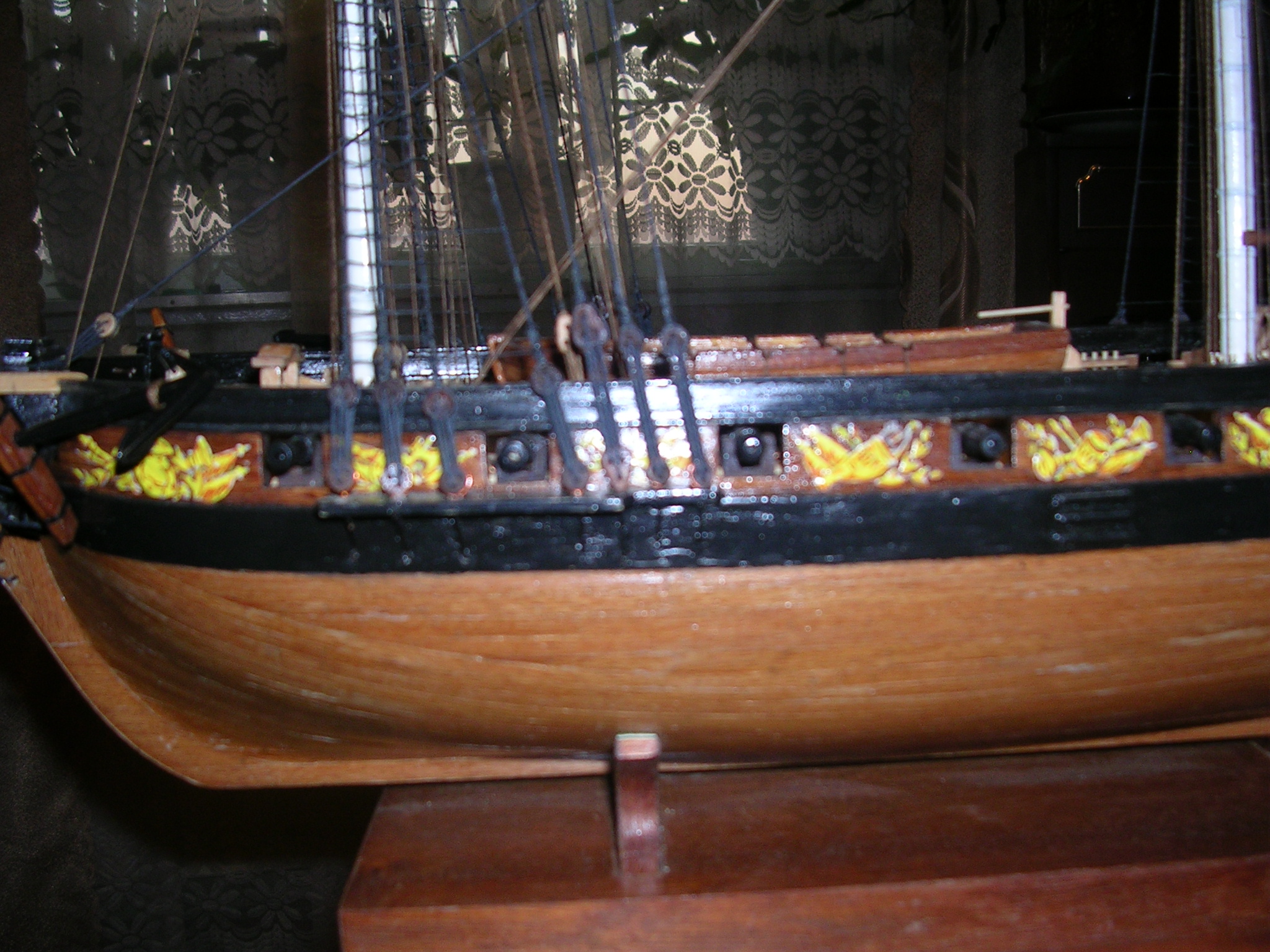 Модель 12-пушечная яхта Нева