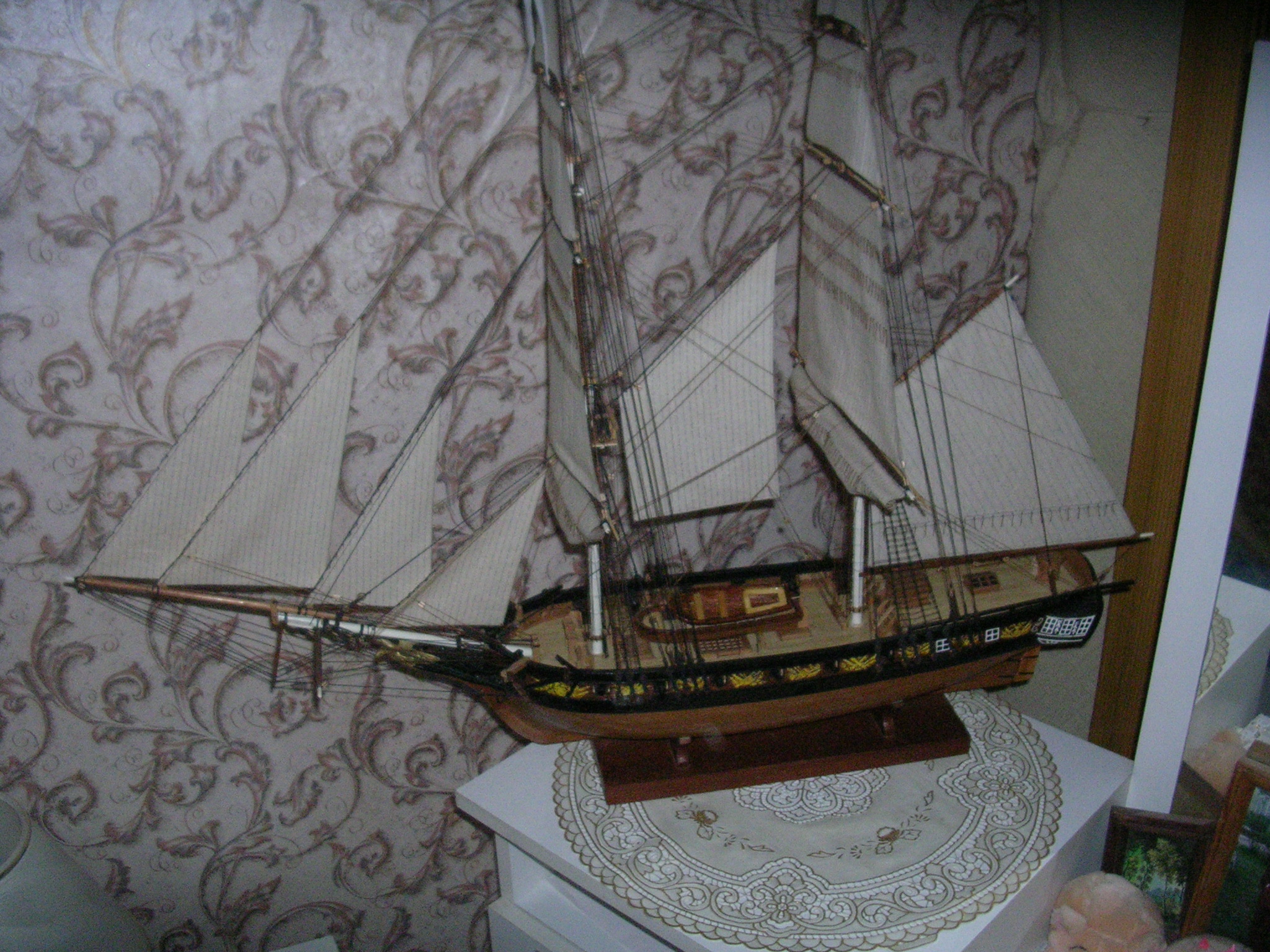Модель 12-пушечная яхта Нева